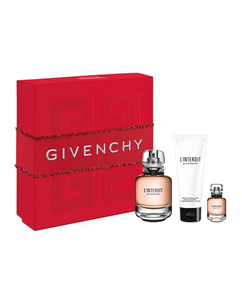 givenchy l'interdit eau de parfum gift set|l interdit givenchy price.